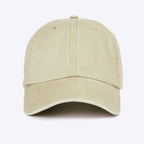 Unisex-baseballlippis, 100 % puuvillaa, sopii miehille ja naisille, pesty denim, säädettävä isän hattu