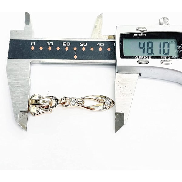 10 stk. #5 Gull Bling Glidelås Slider Glidelås Trekk Erstatning For Nylon Spiral Glidelåser, Glidelås Slidere Reparasjonssett For Kofferter Vesker Bager Bulk Jakke