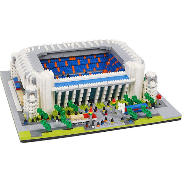 Rakennuspalikkasarja, Santiago Bernabéu -stadionin miniatyyriarkkitehtuuripalikat, kuuluisat keräilymallit, leikkilahjat lapsille ja aikuisille