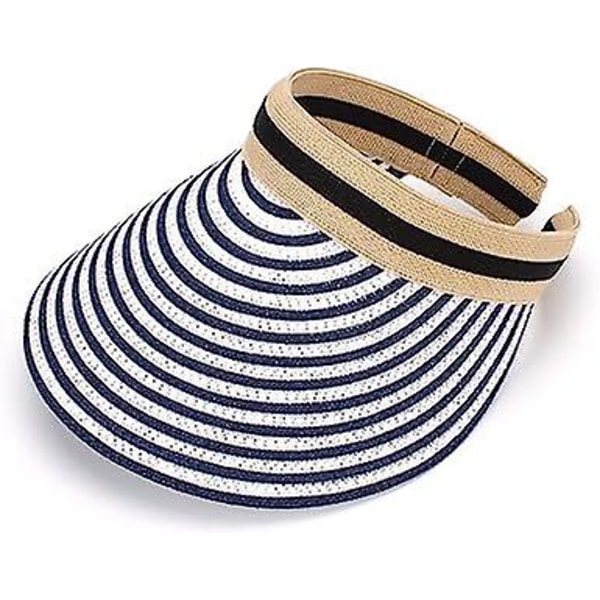 Dam Visir, Anti Uv Sol Visir Mössa, Bred Brätte Strandhatt, Solskydd Mössa, Upf50+, För Utomhus Fritid, Strand Resor, Löpning