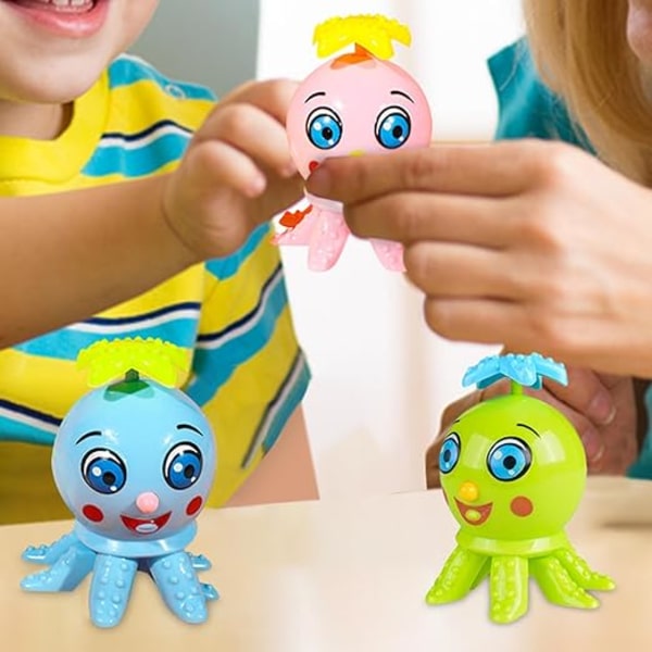 Octopus Toy for Kids, Funny Octopus Toy , skrivbordsprydnad, kreativ pryl för pojkar och flickor(Slumpmässig färg)