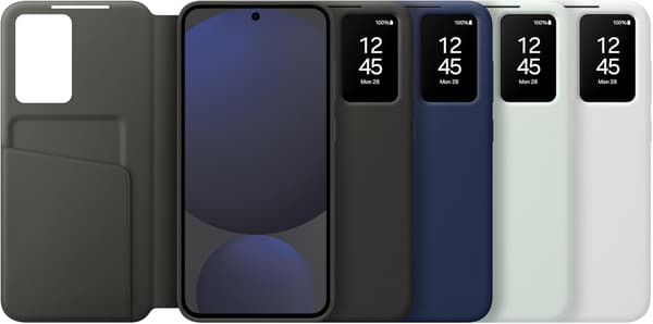 Samsung Galaxy Officiellt Plånboksfodral för S24 FE, Blå