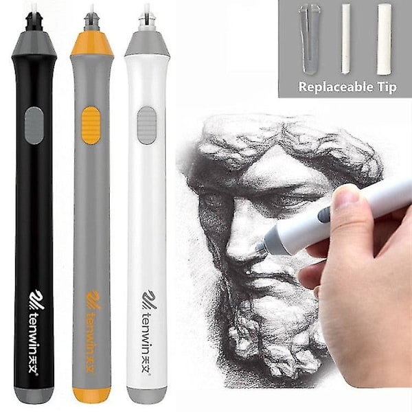 Justerbar Elektrisk Gummisudd Med Gummisudd Refills Batteridriven Skolmaterial Refill1