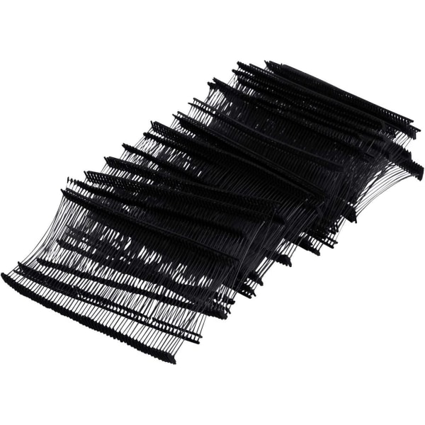 2 tums märkningspistolfästen Tagstift hullingar - klädfästningar som passar alla standard märkningspistoler (5000 st, svart)