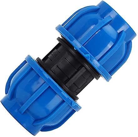 4 stk. PE Plastik Lige Konnektor 32mm Til 32mm Vandrørsadapter Lige Fitting