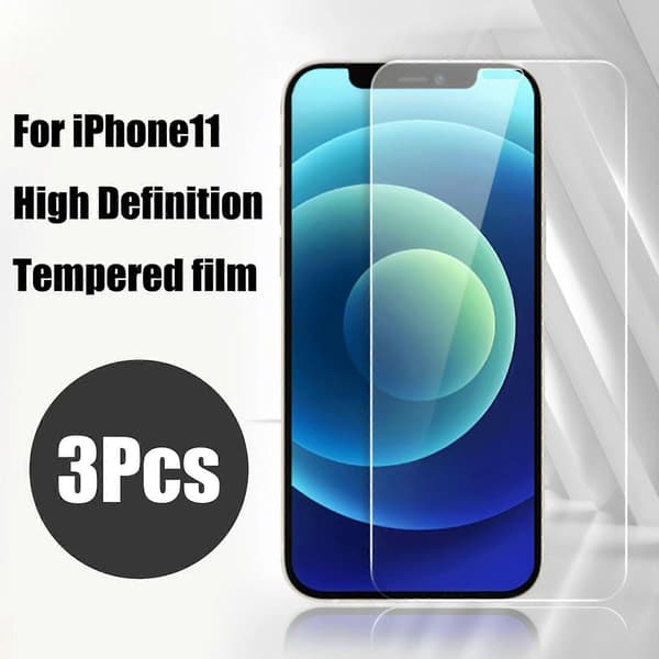 3 karkaistua lasia iPhone 11:lle Infinity-näytönsuojalla