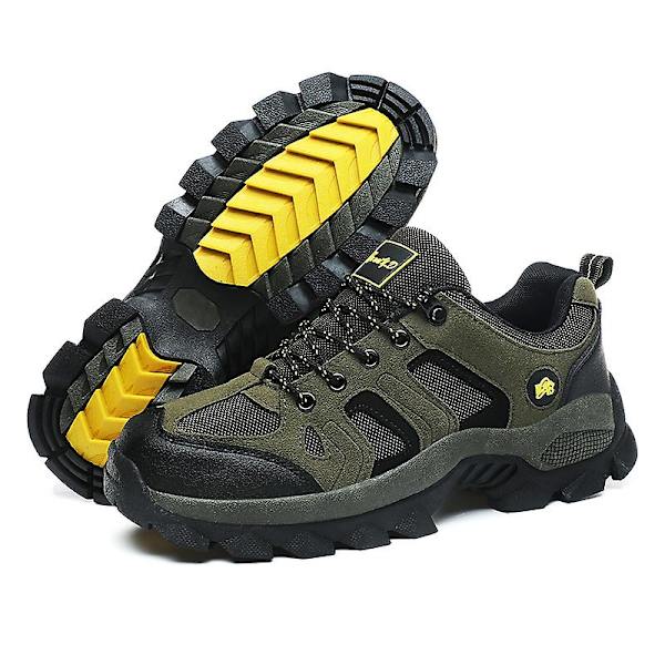 Herr Sneakers Låg-Top Vandringsskor För Utomhus Trailing Trekking Walking 102 Green EU 42