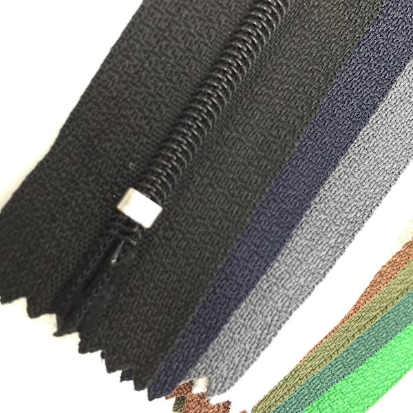 Dragkedjor för sömnad, 24 st 60 cm/24 tum dragkedjor i flera färger nylon dragkedjor för sömnad och hantverk 24 färger