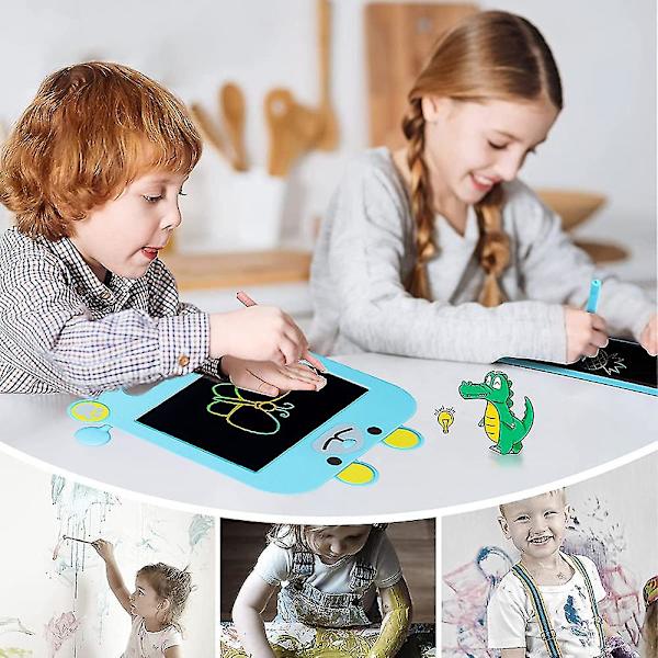 Pyyhittävä Uudelleenkäytettävä LCD-tabletti Joululahja H blue style2