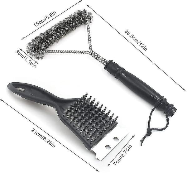 Grillbørste, Grillrensebørste, Grillbørste, Grillbørste, Grill