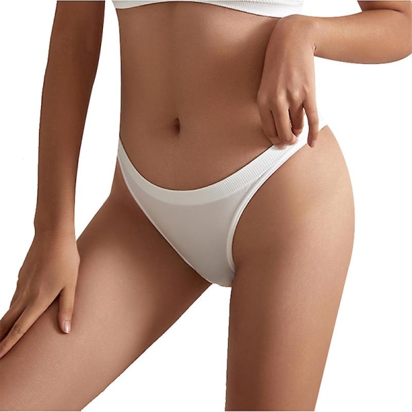 4-pack lågt skurna trossar för kvinnor, andningsbara mjuka stretchiga underkläder GROUP 2 XL