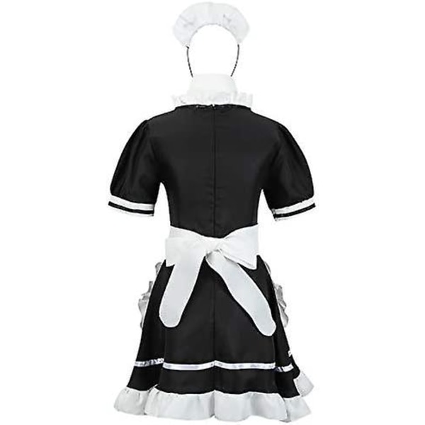 Catchcostume Vuxen Maid Kostym Söt flicka Lolita Cosplay Outfit Halloween  Kostymer Dam Fancy Dress Förkläde med huvudbonader Blue X-Large 85df | Blue  | X-Large | Fyndiq