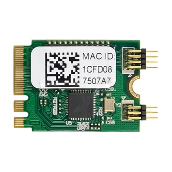 M.2 A+e Key 2.5g Ethernet Lan Kort Rtl8125b Industriel Kontrol Netværkskort Pci Netværksadapter Green