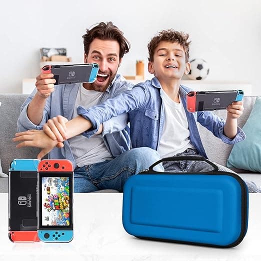 Bæretaske, spilkortsetui til Nintendo Switch & Switch OLED, Switch-taske