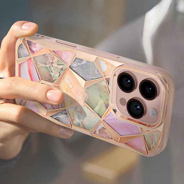 Deksel for iPhone 16 Pro Antichoc Collection Twinki Gold