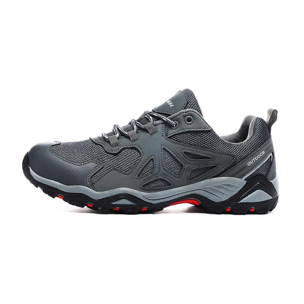 Vandringsskor för män och kvinnor, låga sneakers för utomhusspårning, vandring och promenader 3D231 Gray EU 41