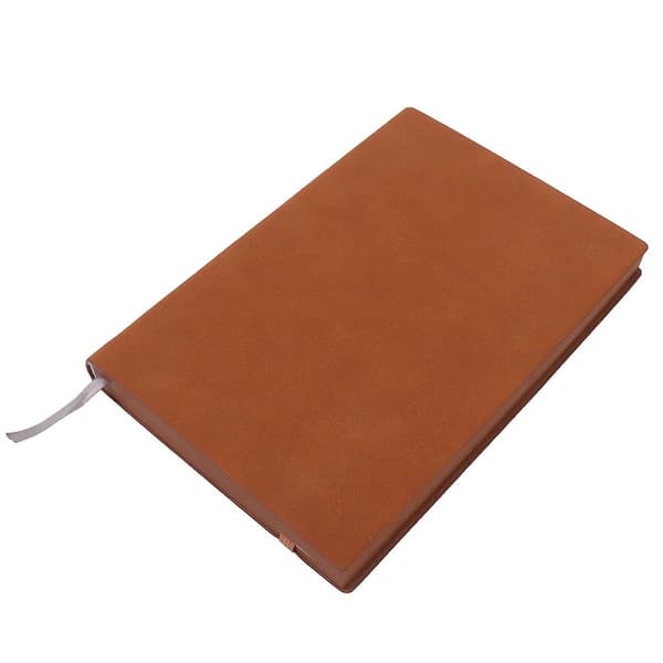 1 stk. A5 Læder Skrivejournaler Rejsendes Notesbog Brown 21X14.5CM