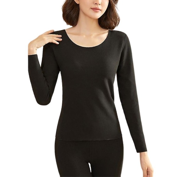 Indre Fleece Termoundertøj Sæt Til Kvinder Mænd Termoundertøjsbukser XXXL Skin Color Female
