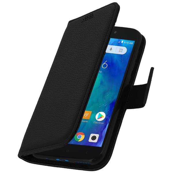 Flip plånboksfodral, slimmat skal Galaxy A20e, Silikonskal - Lila