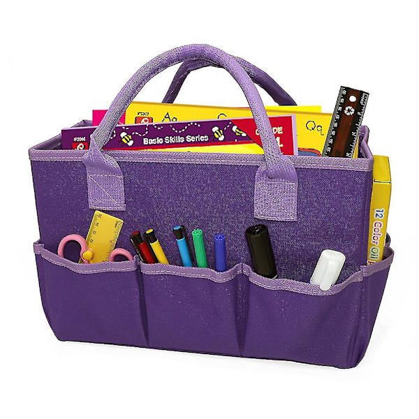 Lärarverktygsväska Lärarbärväska Målarverktygsväska purple