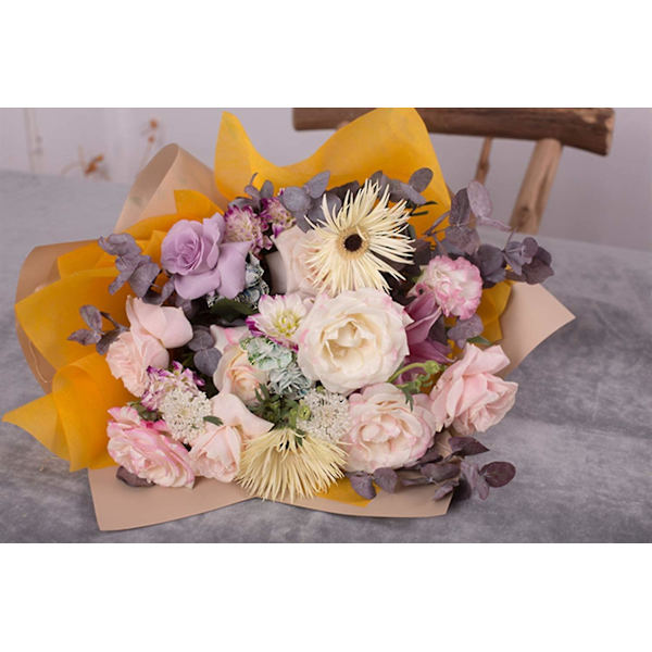 Vanntett Ensfarget Blomsterpapir Rull, 50.8 cm 15 meter, 1 Rull (e)