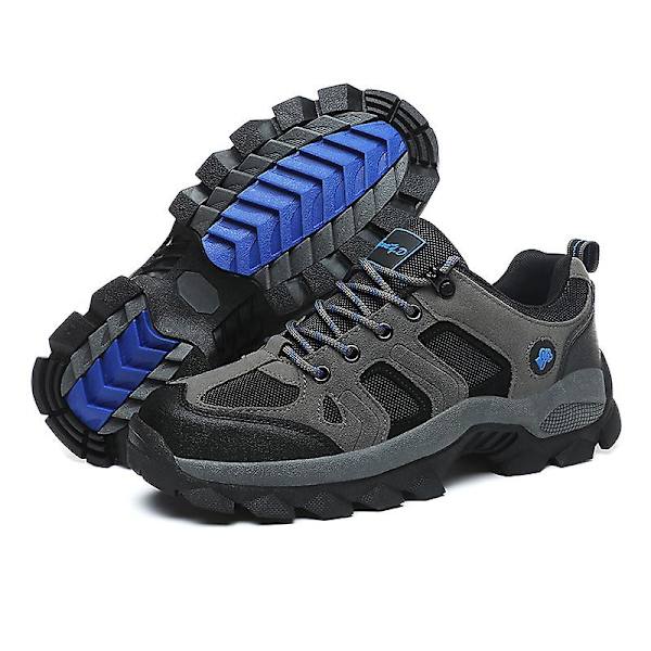 Herrsneakers Lågtopps Vandringsskor För Utomhusspårning Vandring Promenader 102 Gray EU 40