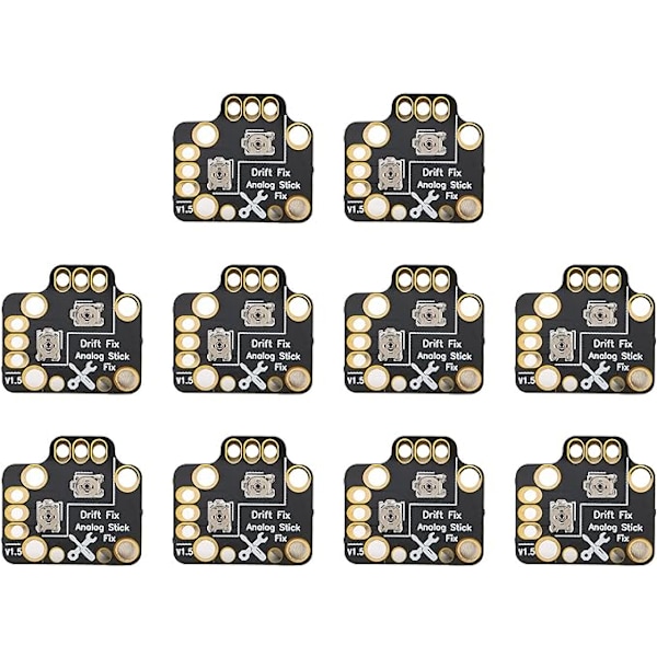 Drift Repair Board, 10st Universal 3D Analog Stick Drift Fix Mod Enkel Att Använda Gamepad Joystick Drift Repair Board för PS4, PS5