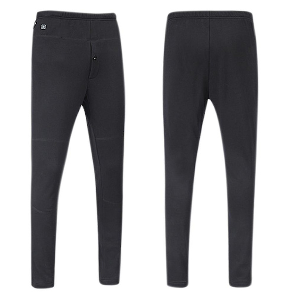 Unisex USB Elektriska Uppvärmda Byxor Vinter Varma Leggings Uppvärmning Elastiska Byxor 4XL Men