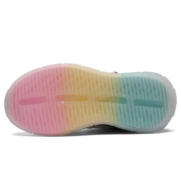 Børnesneakers Skridsikre Letvægts Sports Løbesko Fr18501 White EU 35