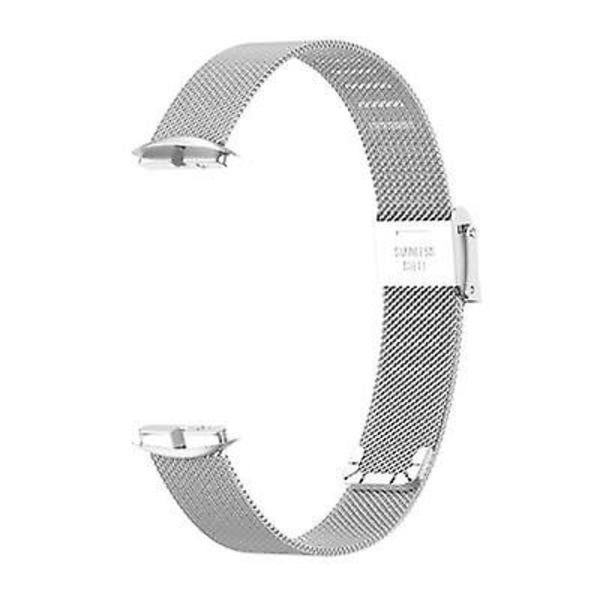 Til Fitbit Luxe Clip-on Metal Urrem