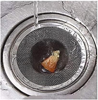 4 stk. Mesh Metal Vaskesi Køkken Badeværelse Vask Afløbsi (2\" X 0,79\")