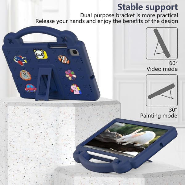 Eva-deksel kompatibelt med Samsung Galaxy Tab S6 Lite 10.4 2020/2022 Navy Blue