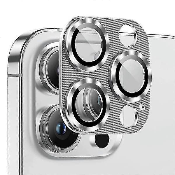 For iPhone 14 Pro kameralinsebeskyttere Silver