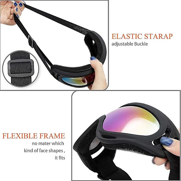 Unisex Skibriller Vindtette UV-beskyttelse, Iave Sykling Motorsykkel