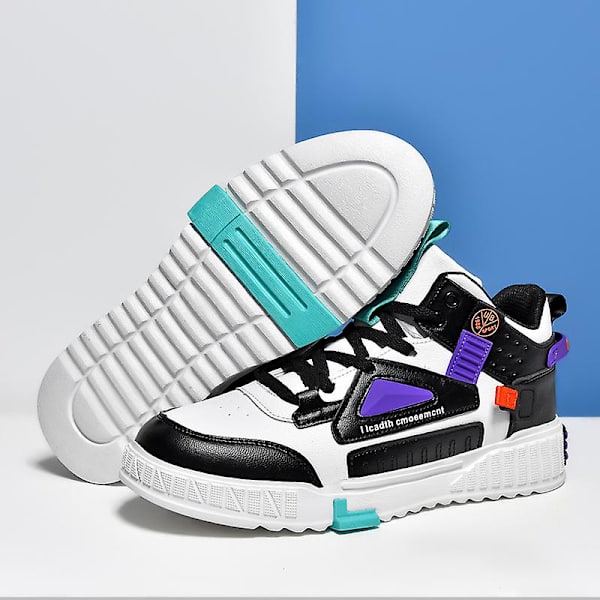 Herre Sport Løbesko Casual High Top Sneakers Fr2107 Purple EU 40