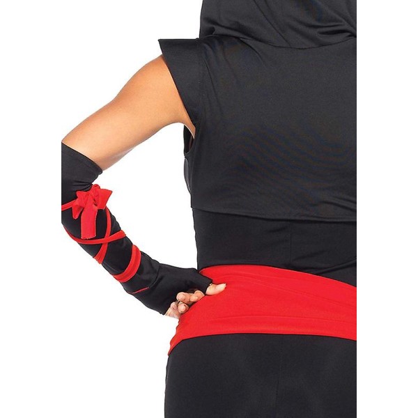 Naisten 6-osainen tappava ninja-asu, Halloween aikuisten ninja-asu naisille M