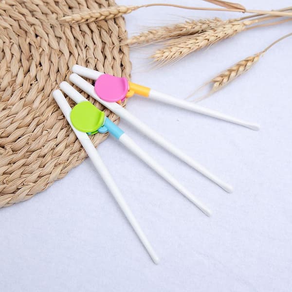 2 st Baby Learning Chopsticks Spädbarn Learning Chopsticks Baby Practice Chopsticks Barnens Bestick style3