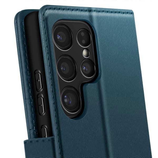 Etui til Galaxy S25 Ultra Avtakbart skall, Blå