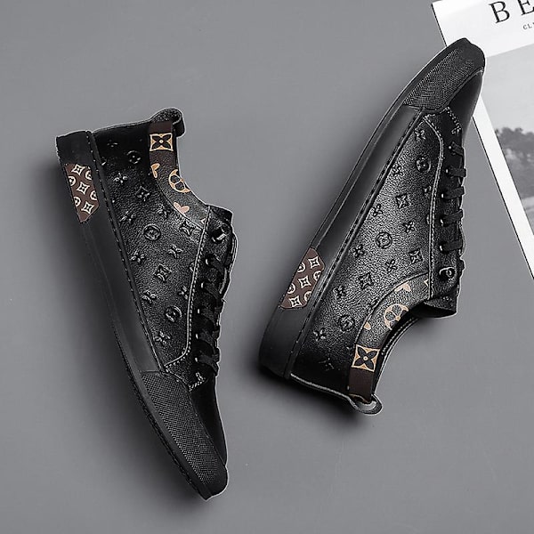 Herre fritidssko høykvalitets sneakers Frk8801 Black EU 41