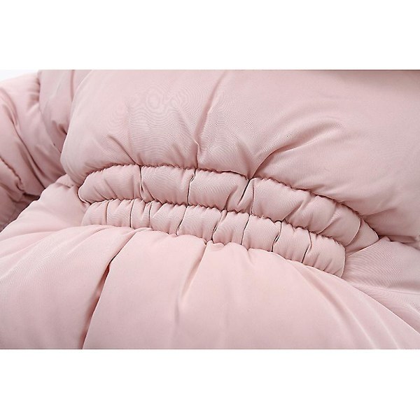 Babyflicka Vinter Snödräkt, Småbarnsjacka Kläder För Pojke Spädbarns Overall Hoodied Pink 12-18Y