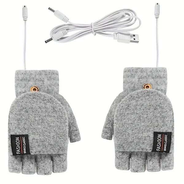 Hold deg varm og komfortabel hele vinteren med USB-varmehansker for kvinner og menn!
