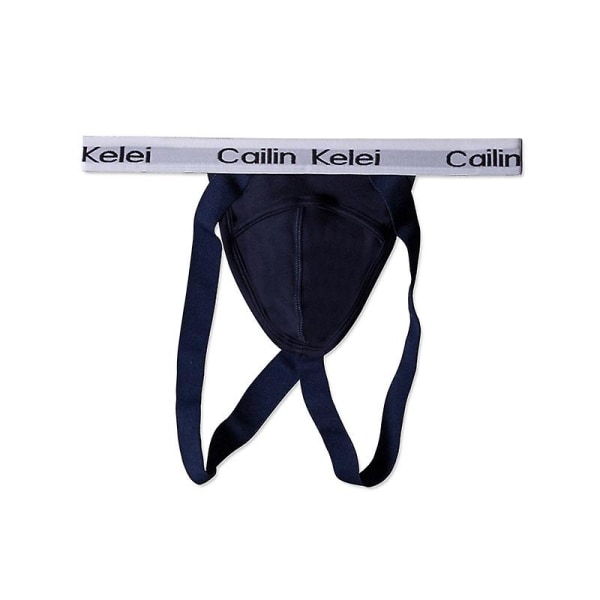 X-sarjan Jockstrap | Miesten alusvaatteet | Miesten Jockstrap Modal Stringit Kapea Matala Vyötärö Bikini T Seksikkäät Pikkuhousut blue M