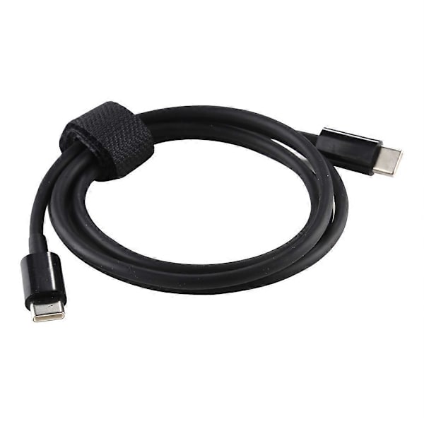 PD 5A USB-C / Type-C Hann til USB-C / Type-C Hann Hurtigladekabel, Kabellengde: 2m Black
