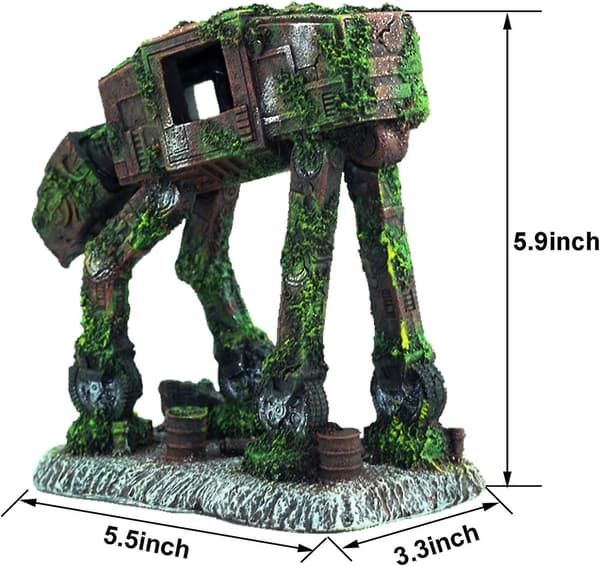 Resin Akvarium Dekor-robot Fisketank-akvarium Tilbehør