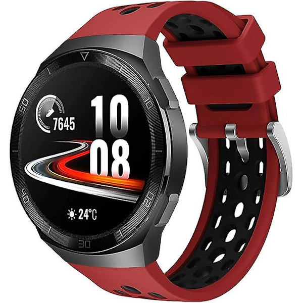 Songsier rem kompatibel med Huawei Watch Gt2e, vandtæt blød silikone sportsudskiftningsrem kun til Huawei Watch Gt2e
