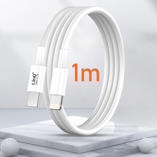 USB-C - Lightning 20W -kaapeli iPhonelle ja iPadille