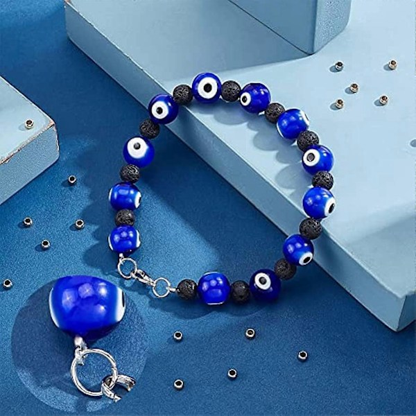 400 stk. 2 farger 304 rustfritt stål avstandsperler glatte løse rondelleperler stopperperler metall krympeperler for halskjede armbånd øredobber laging