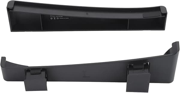 Horisontalt stativ til PS5 Slim Console, PS5 Base Stand, skridsikker bund