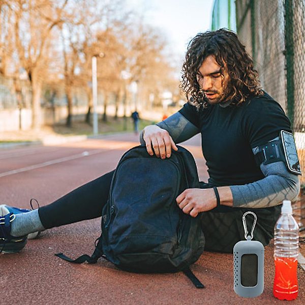 2set Kylhandduk, Kylhandduk Kylhandduk, Mikrofiberhanddukar Snabbtorkande Sport Handduk Strandhandduk Reshandduk För Fitness Gym Yoga Och Utomhus Sp grey