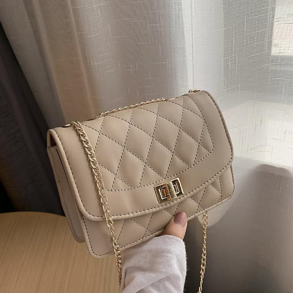 Retro Klassisk Handväska Koppling Modeväska Axelväska khaki
